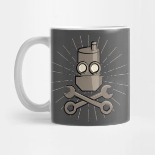 Pirate Robot Crossbones Mug